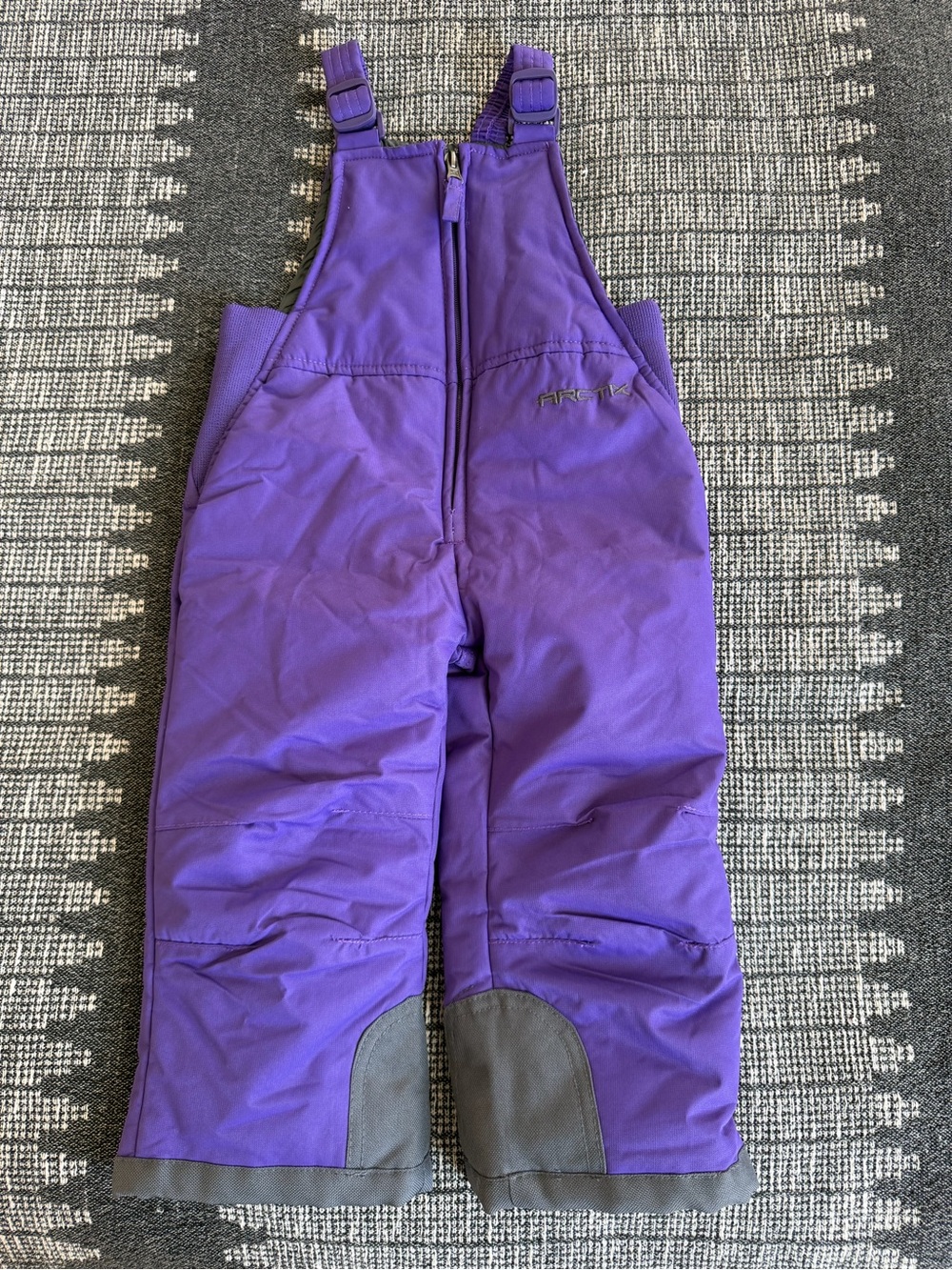 NEW Arctix Infant/Toddler Chest High Snow Bib Overalls, Purple, 24 Months